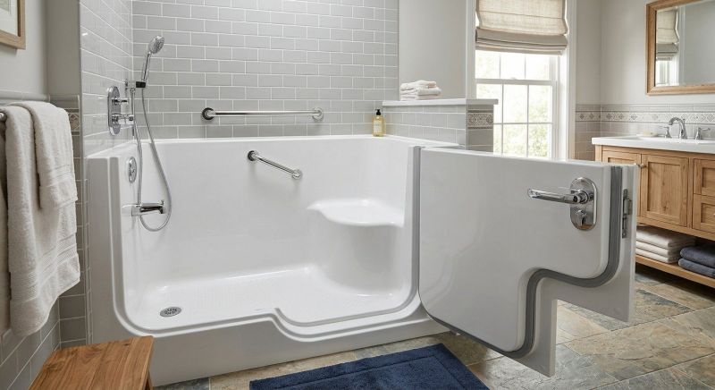 Accessible Tub Installation in Norwalk, CT