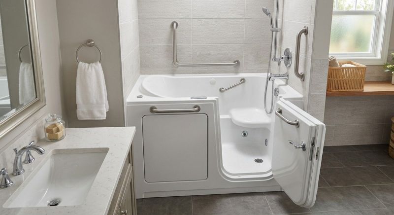 Elderly Bathtub Installation in Valparaiso, IN