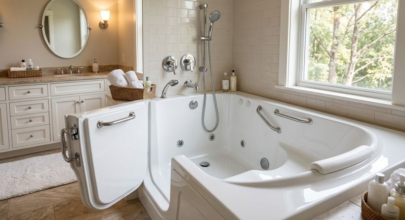 Handicap Bathtub Installation in Howard County, MD
