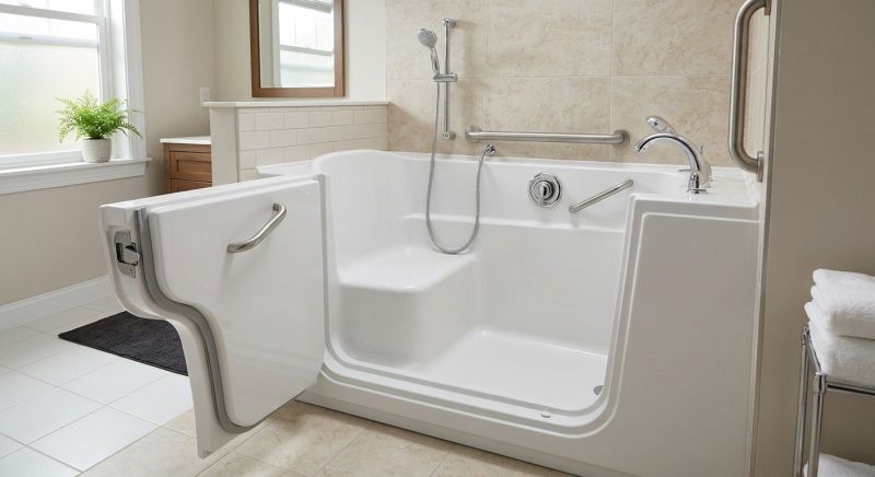 Senior Bathtub Installation in Newark, DE