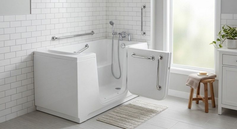 Accessible Tub Installation in Howard County, MD